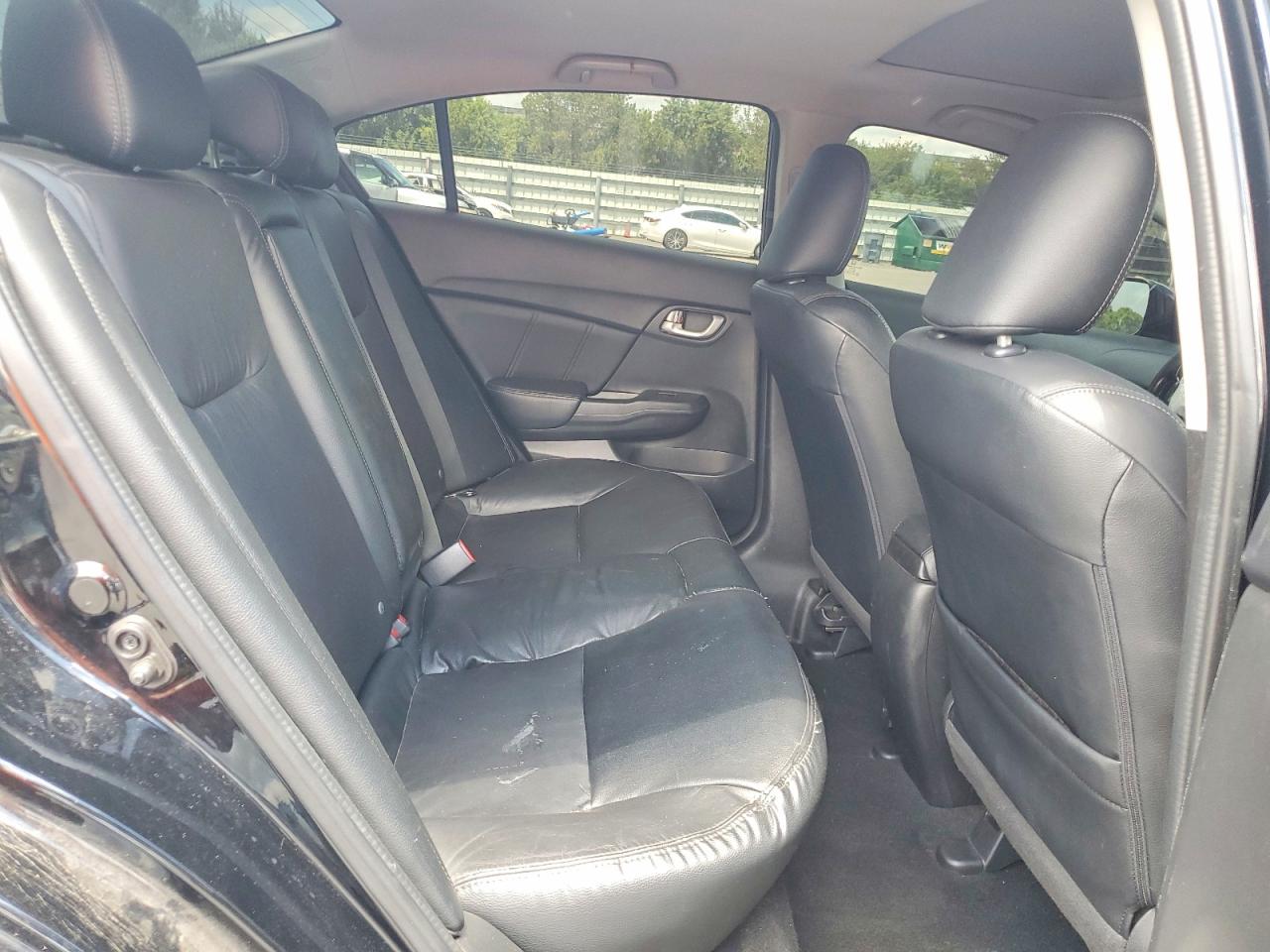 2015 Honda Civic Exl Black vin: 19XFB2F98FE240662