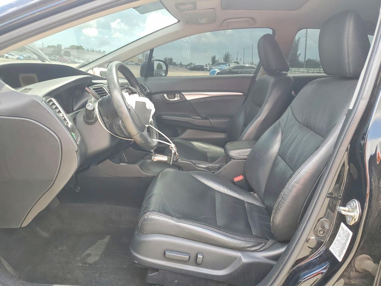2015 Honda Civic Exl Black vin: 19XFB2F98FE240662