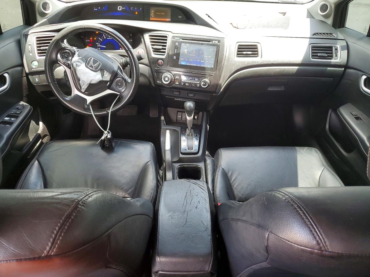 2015 Honda Civic Exl Black vin: 19XFB2F98FE240662