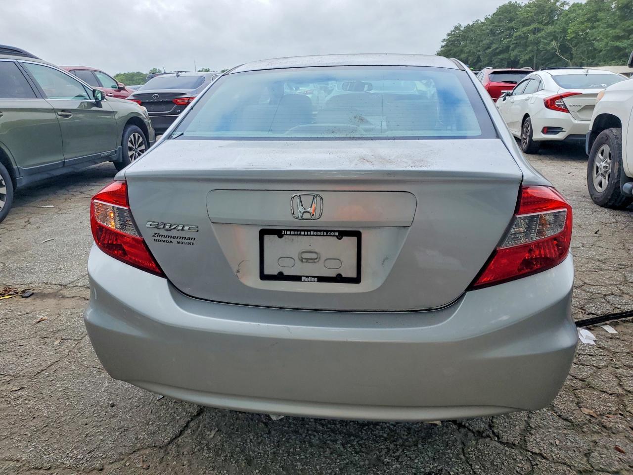 2012 Honda Civic Exl Silver vin: 19XFB2F99CE017865