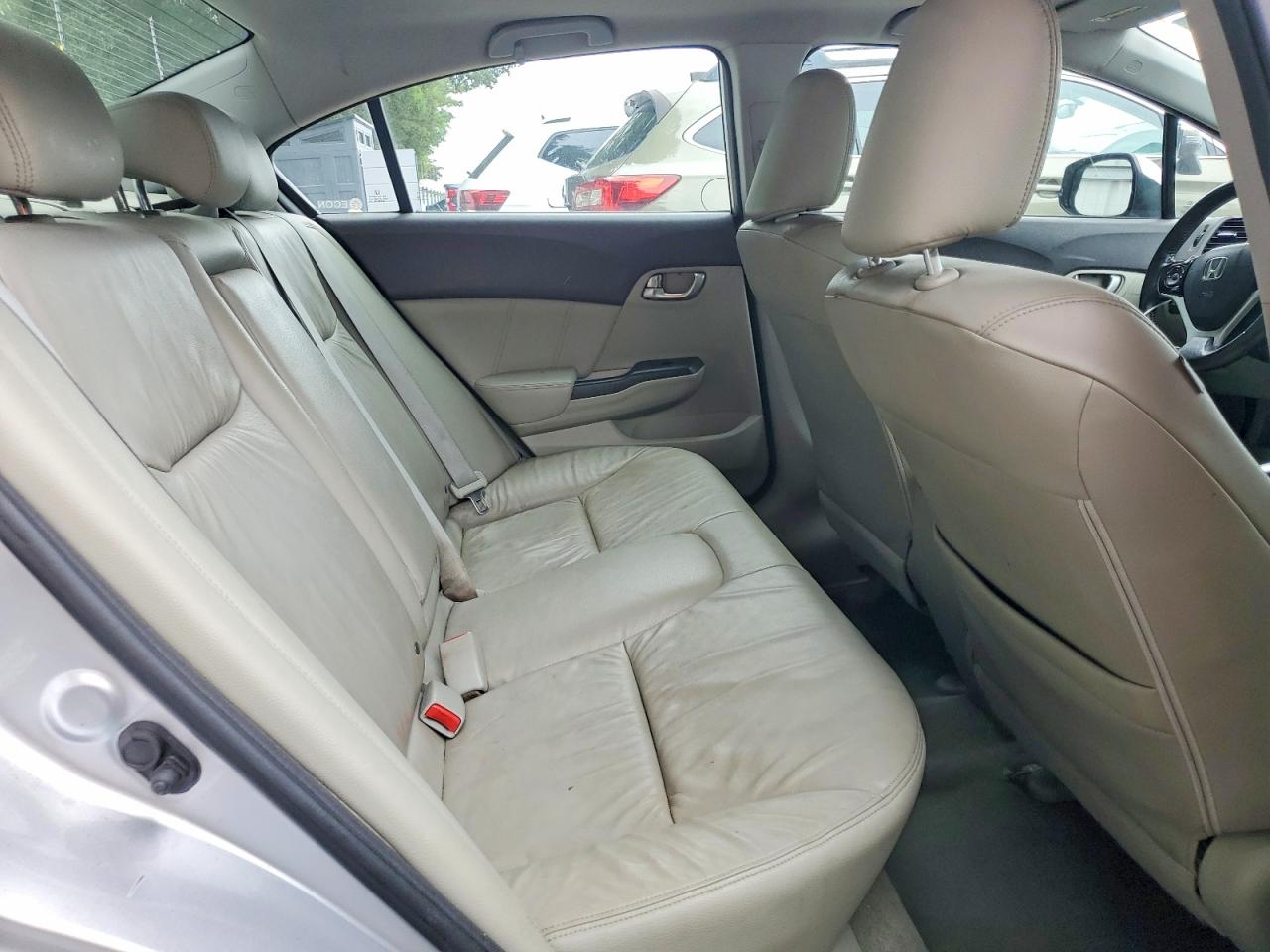 2012 Honda Civic Exl Silver vin: 19XFB2F99CE017865