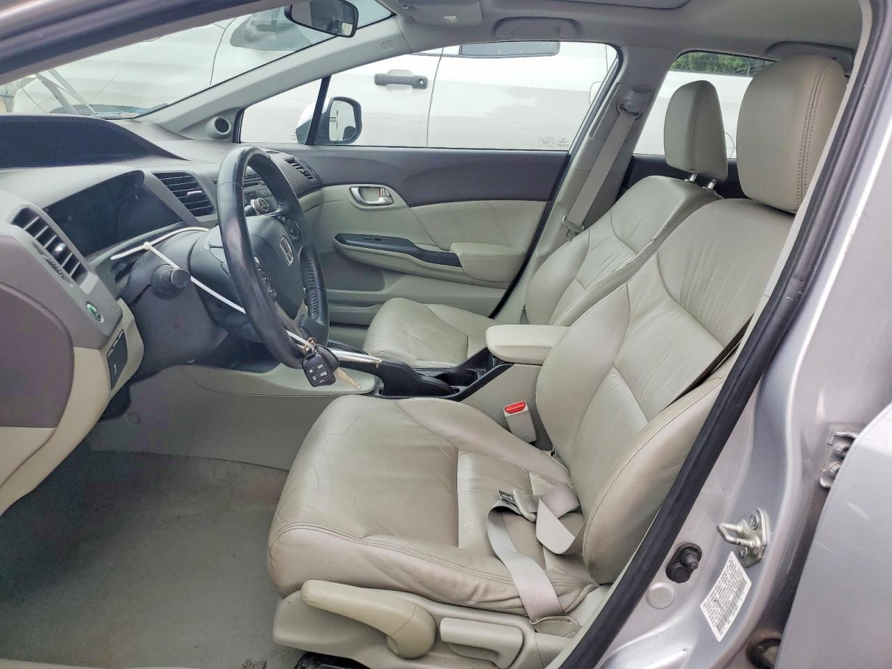 2012 Honda Civic Exl Silver vin: 19XFB2F99CE017865