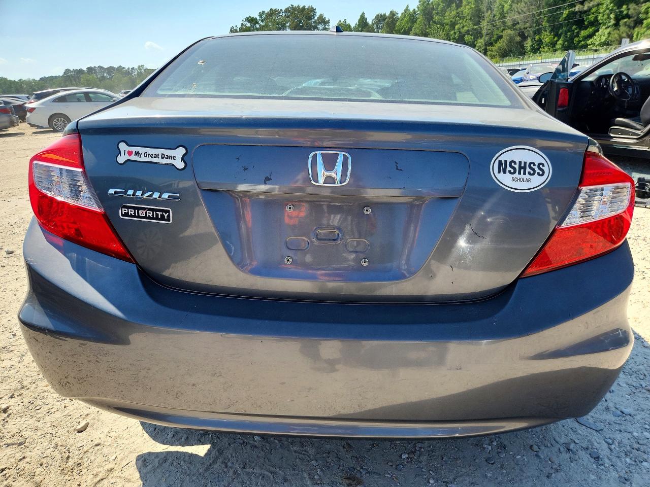 2012 Honda Civic Exl Gray vin: 19XFB2F99CE021687