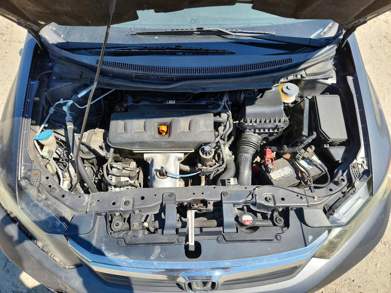 2012 Honda Civic Exl Gray vin: 19XFB2F99CE021687