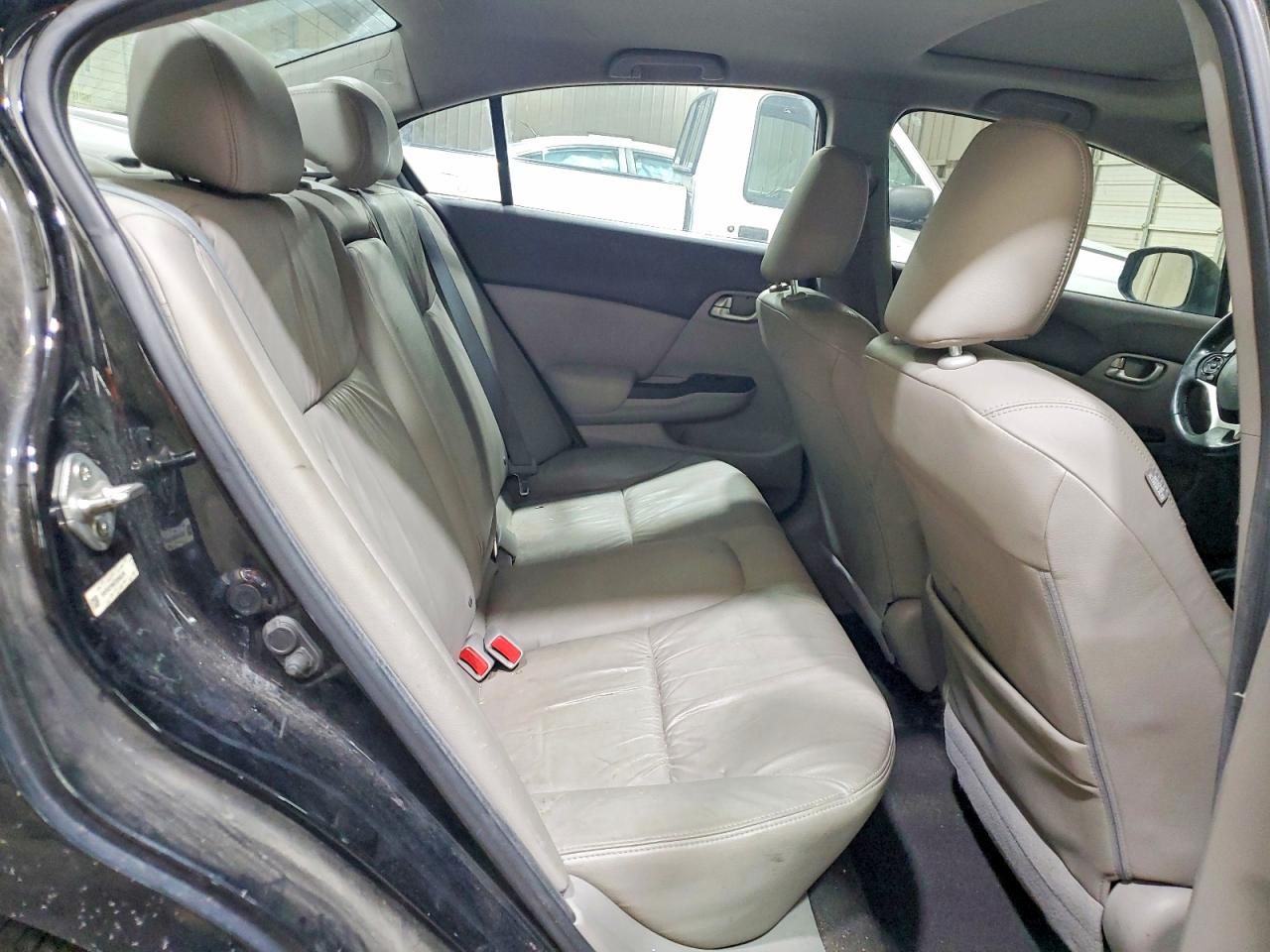 2012 Honda Civic Exl Black vin: 19XFB2F99CE056228