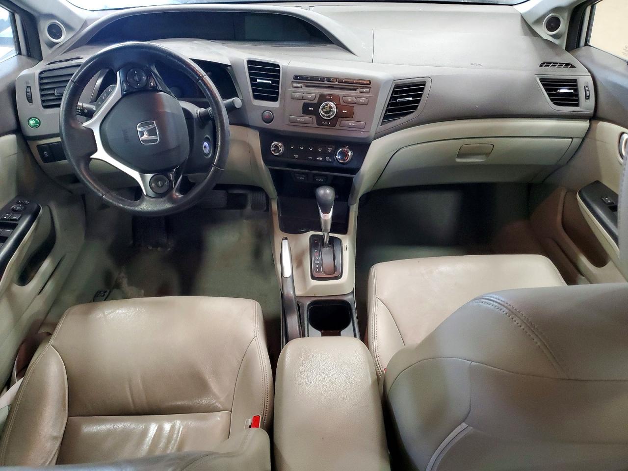 2012 Honda Civic Exl Silver vin: 19XFB2F99CE086684