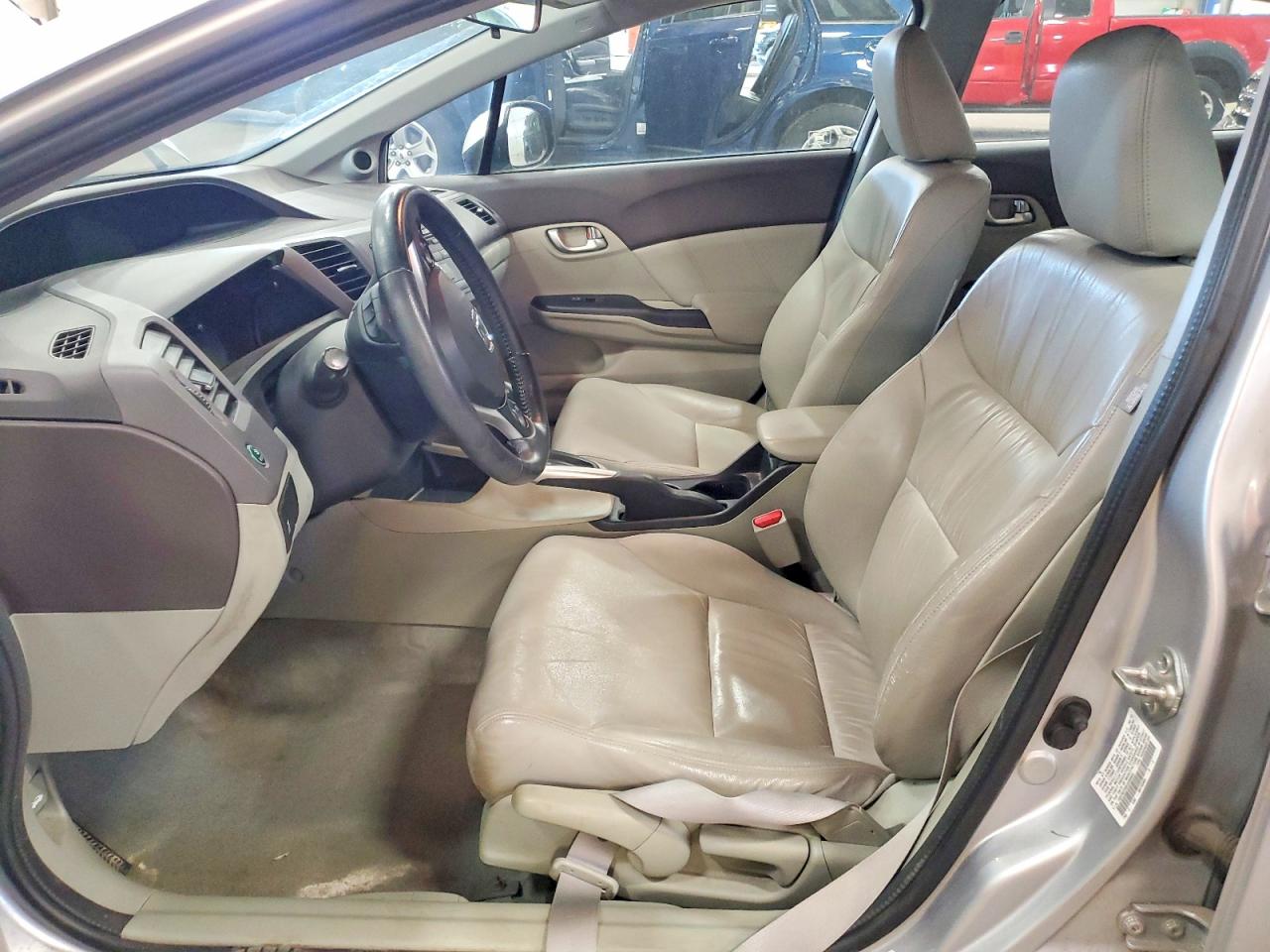 2012 Honda Civic Exl Silver vin: 19XFB2F99CE086684