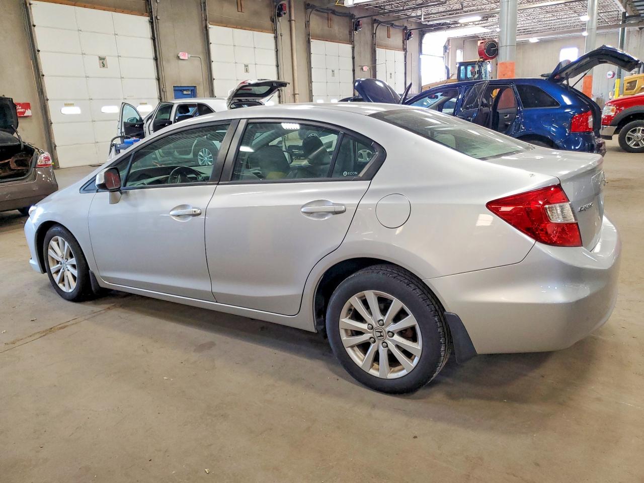 2012 Honda Civic Exl Silver vin: 19XFB2F99CE086684