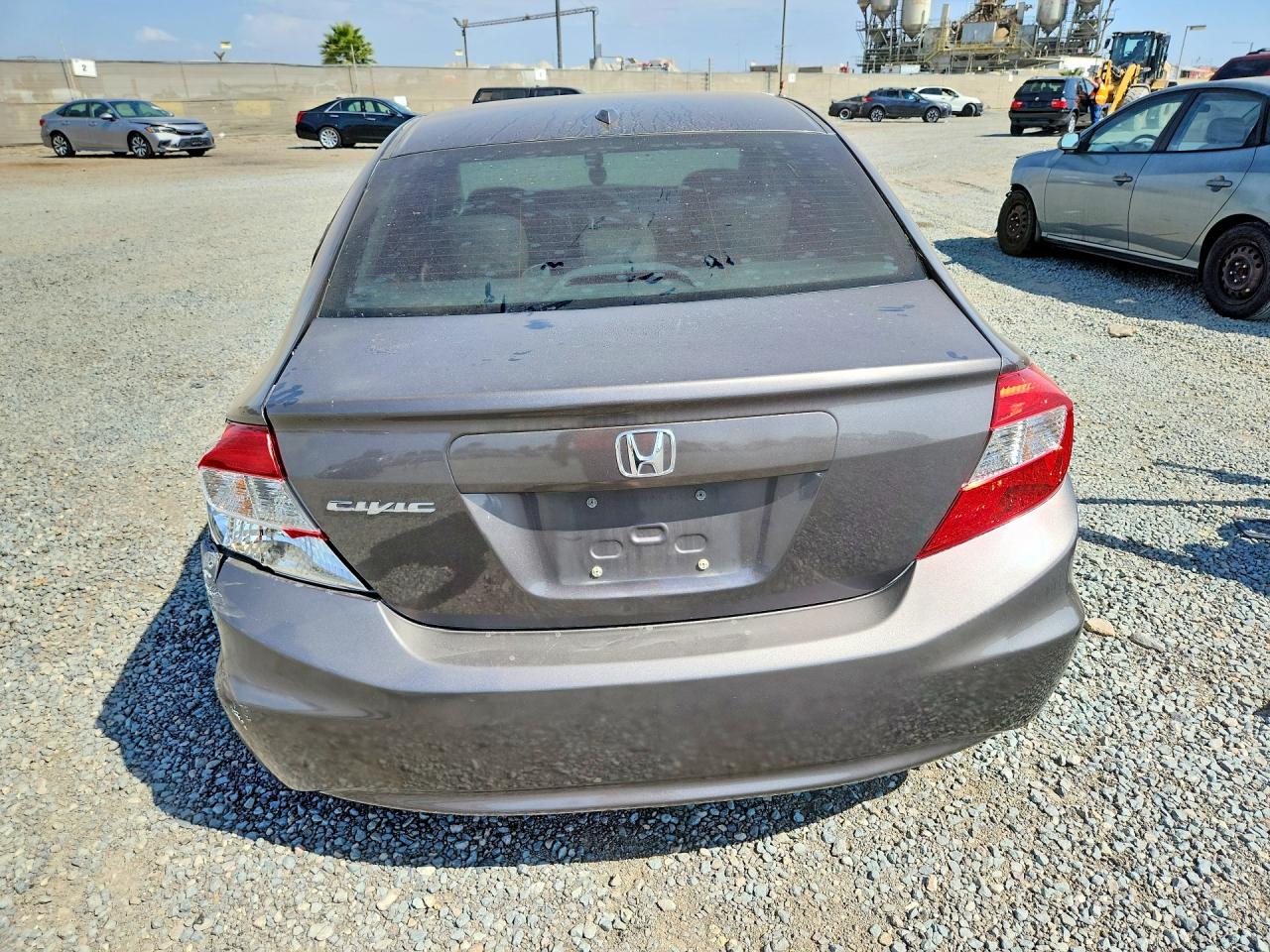2012 Honda Civic Exl Коричневый vin: 19XFB2F99CE338904
