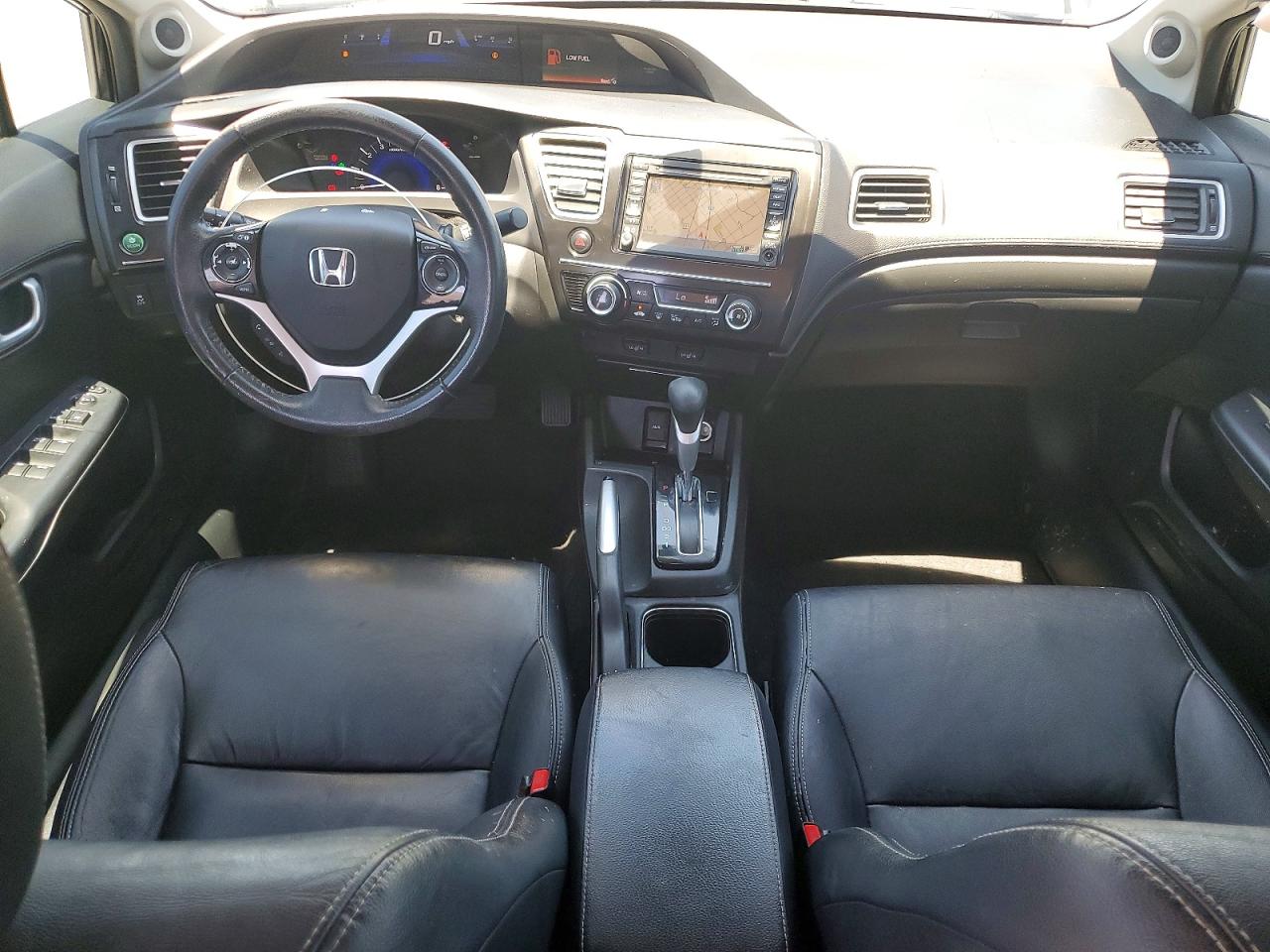 2013 Honda Civic Exl Black vin: 19XFB2F99DE073824