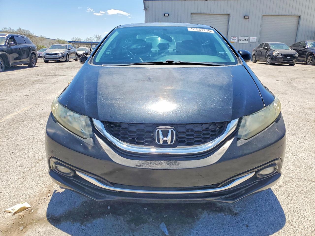 2013 Honda Civic Exl Black vin: 19XFB2F99DE073824