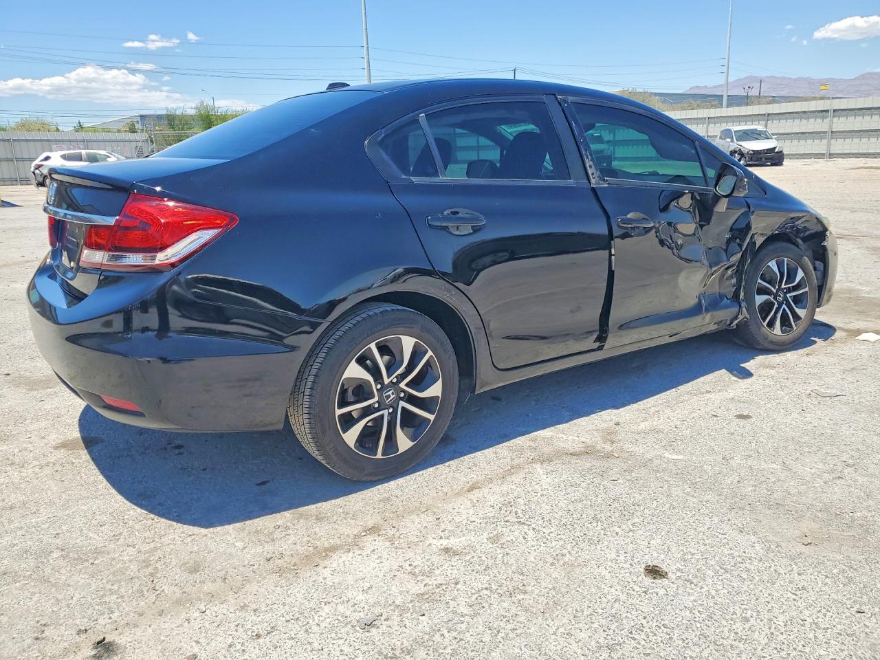 2013 Honda Civic Exl Black vin: 19XFB2F99DE073824
