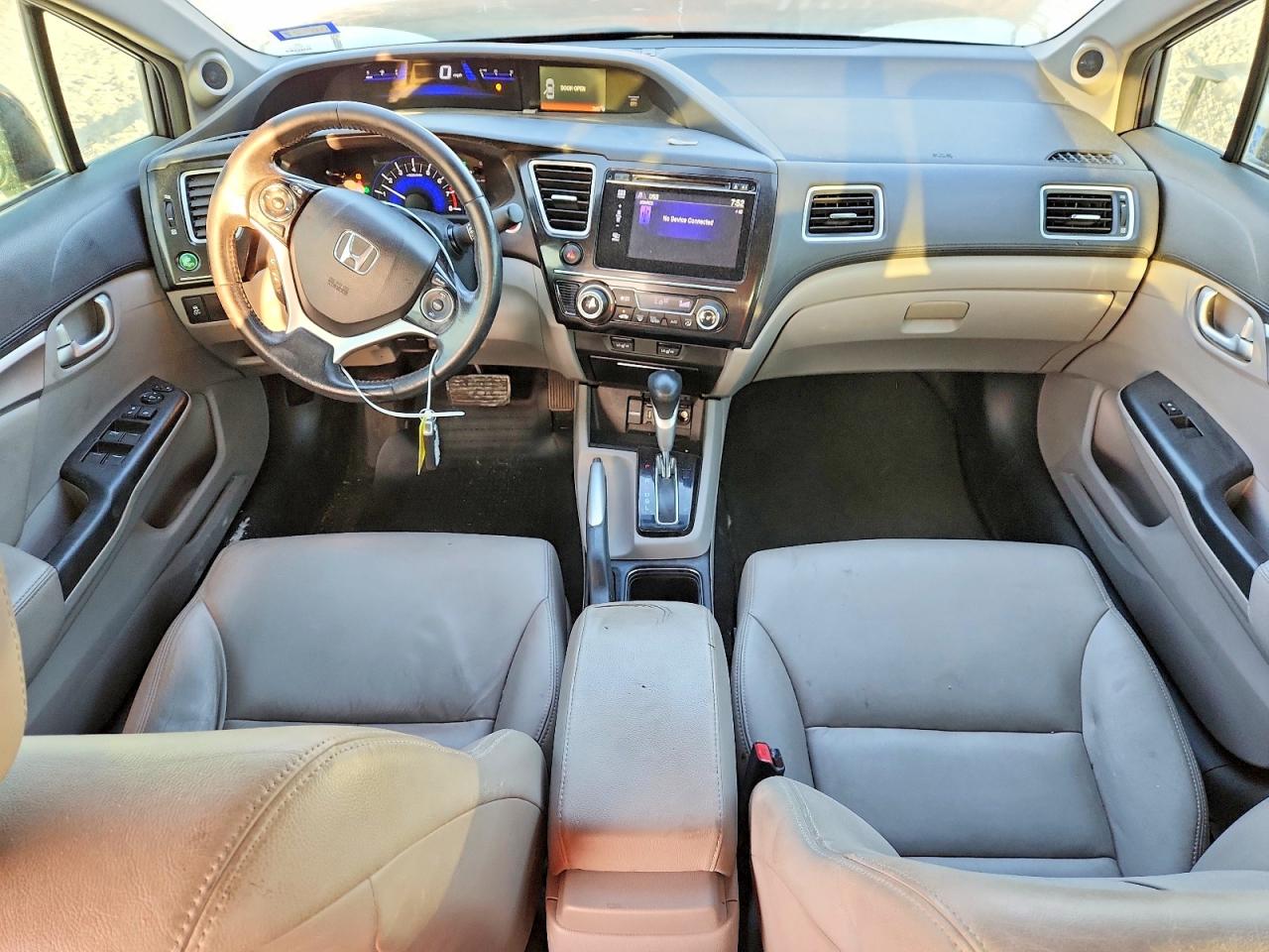 2014 Honda Civic Exl Gray vin: 19XFB2F99EE002219