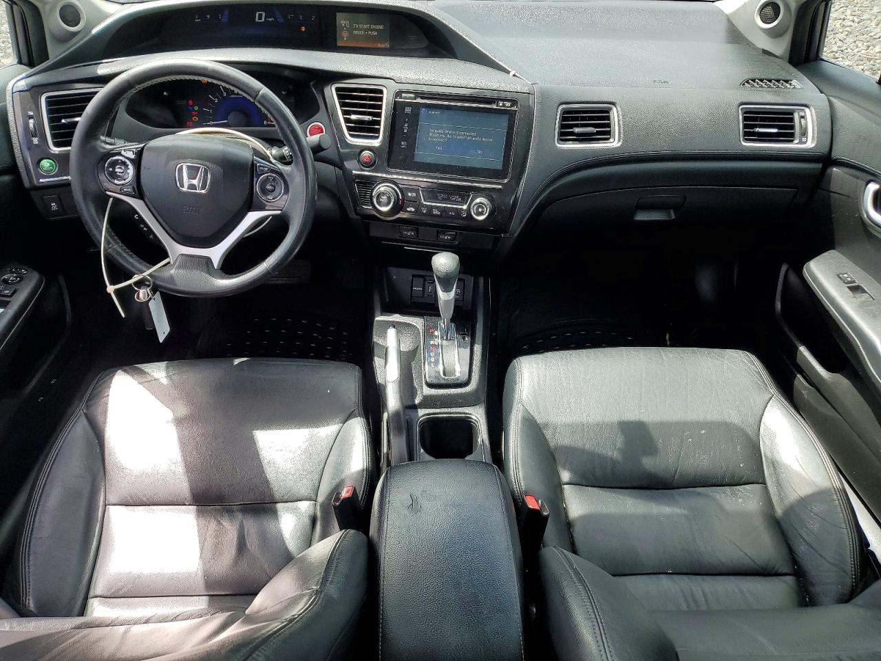2014 Honda Civic Exl Gray vin: 19XFB2F99EE216966