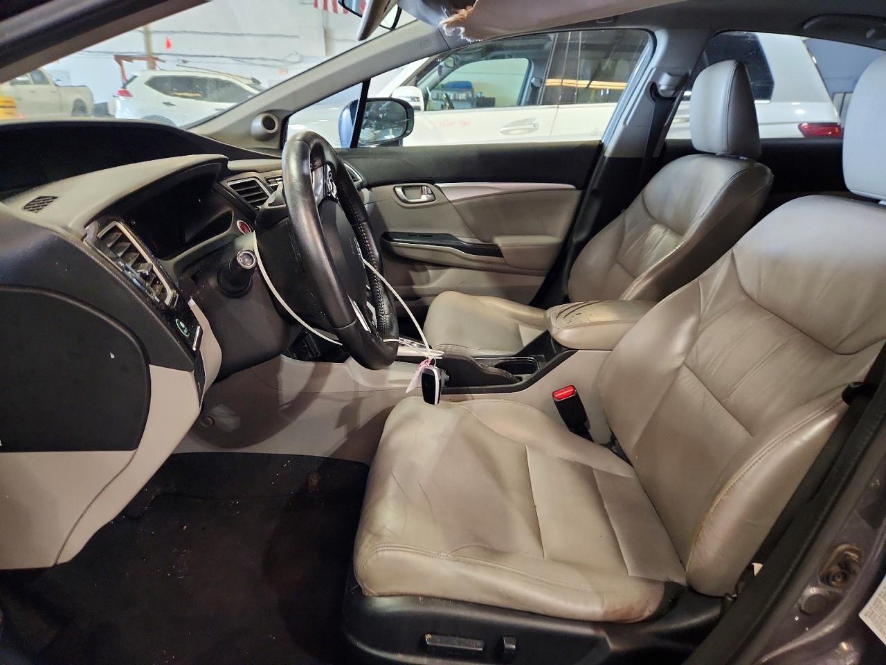 2014 Honda Civic Exl Gray vin: 19XFB2F99EE226736