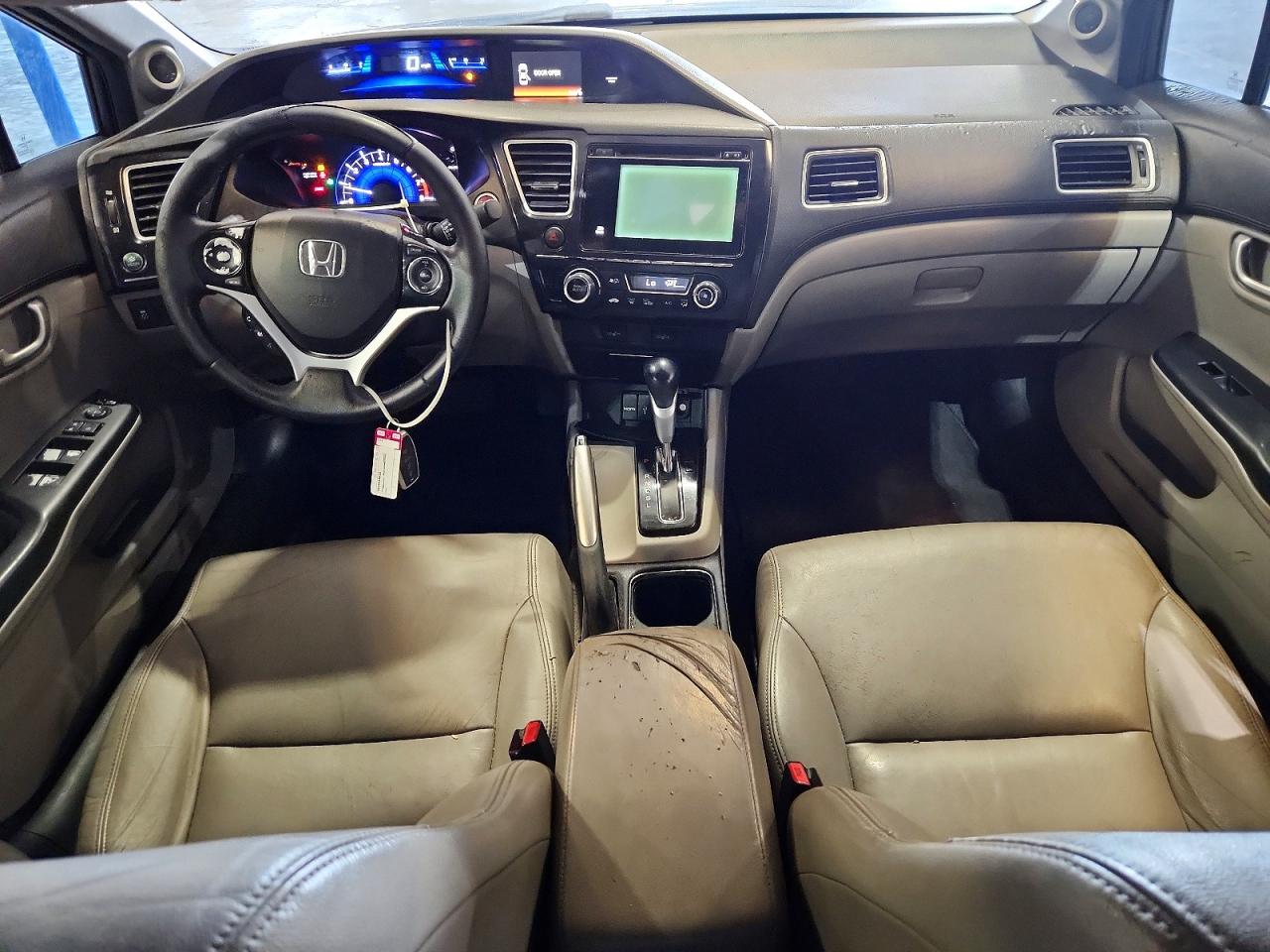 2014 Honda Civic Exl Gray vin: 19XFB2F99EE226736
