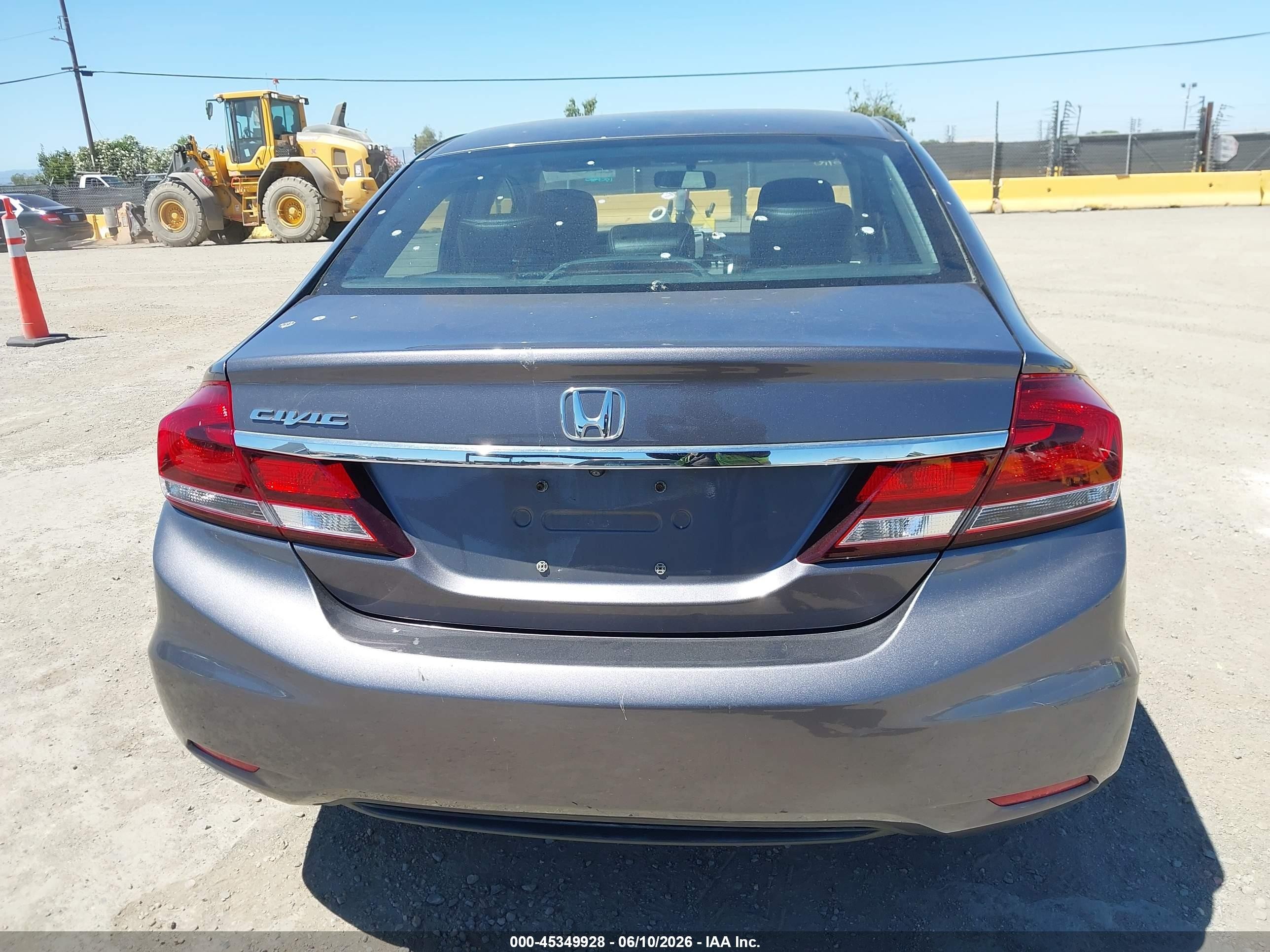 2015 Honda Civic Ex-l Gray vin: 19XFB2F99FE028286