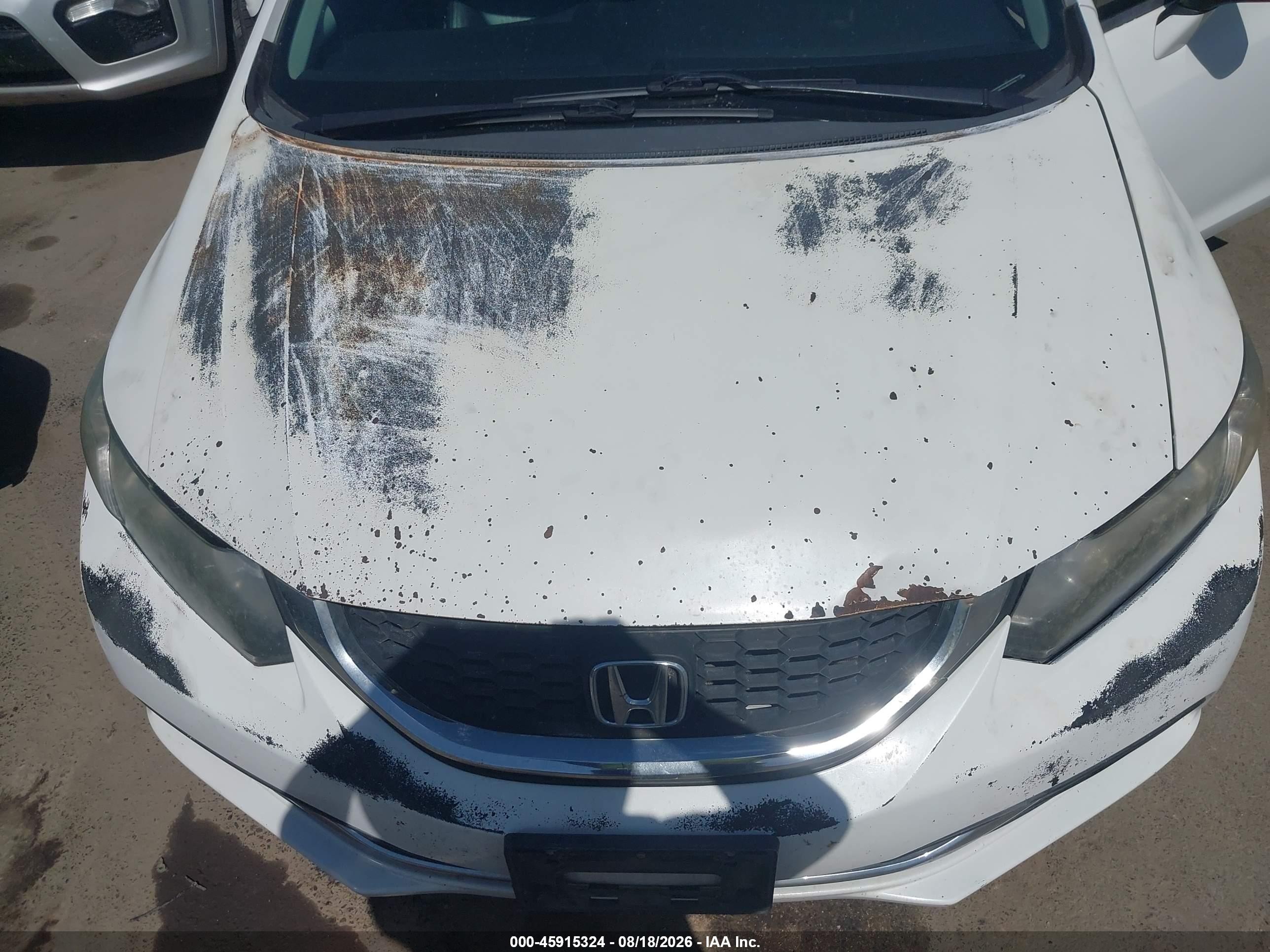 2015 Honda Civic Ex-l White vin: 19XFB2F99FE222798