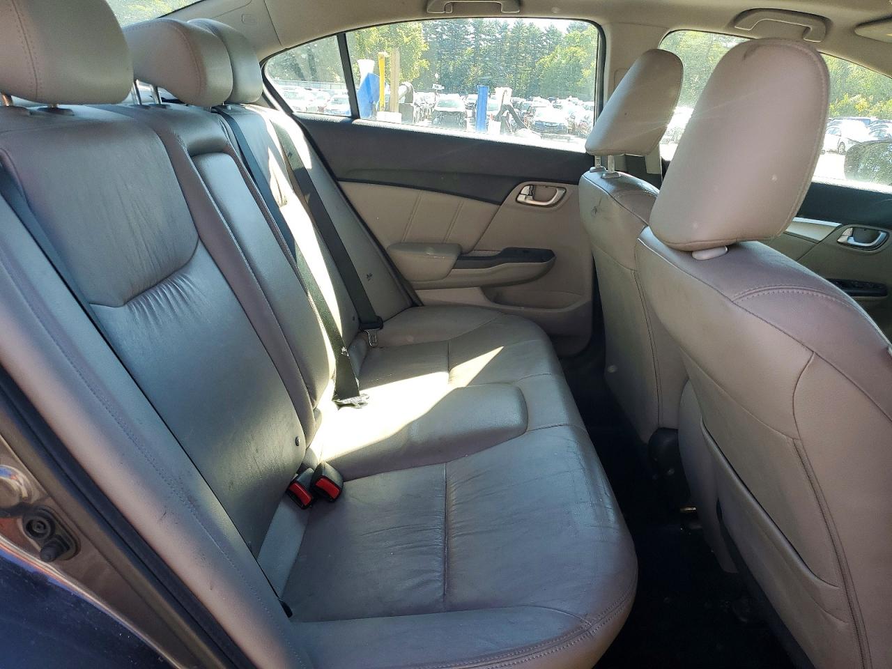 2015 Honda Civic Exl Gray vin: 19XFB2F99FE243327