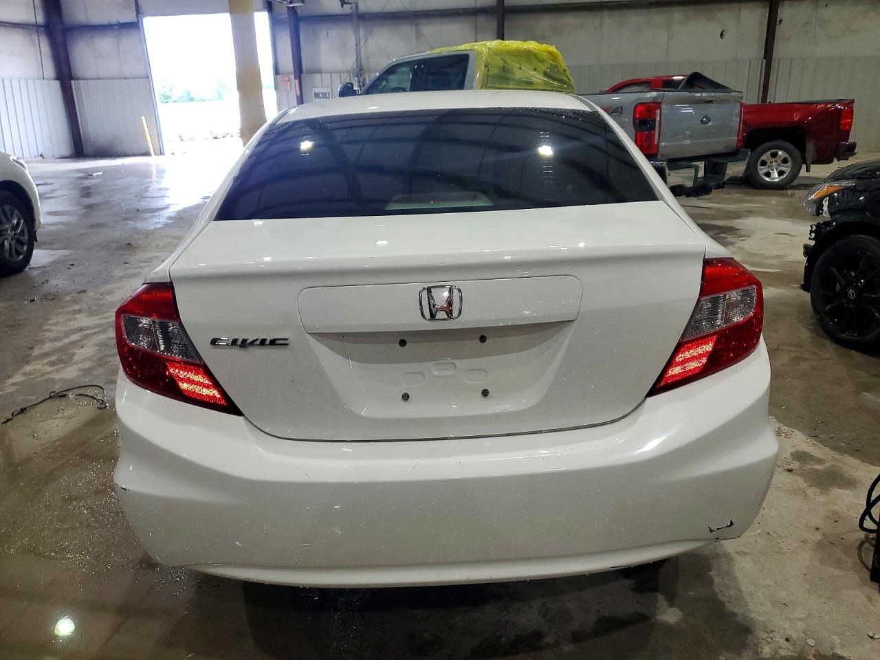 2012 Honda Civic Exl White vin: 19XFB2F9XCE011783