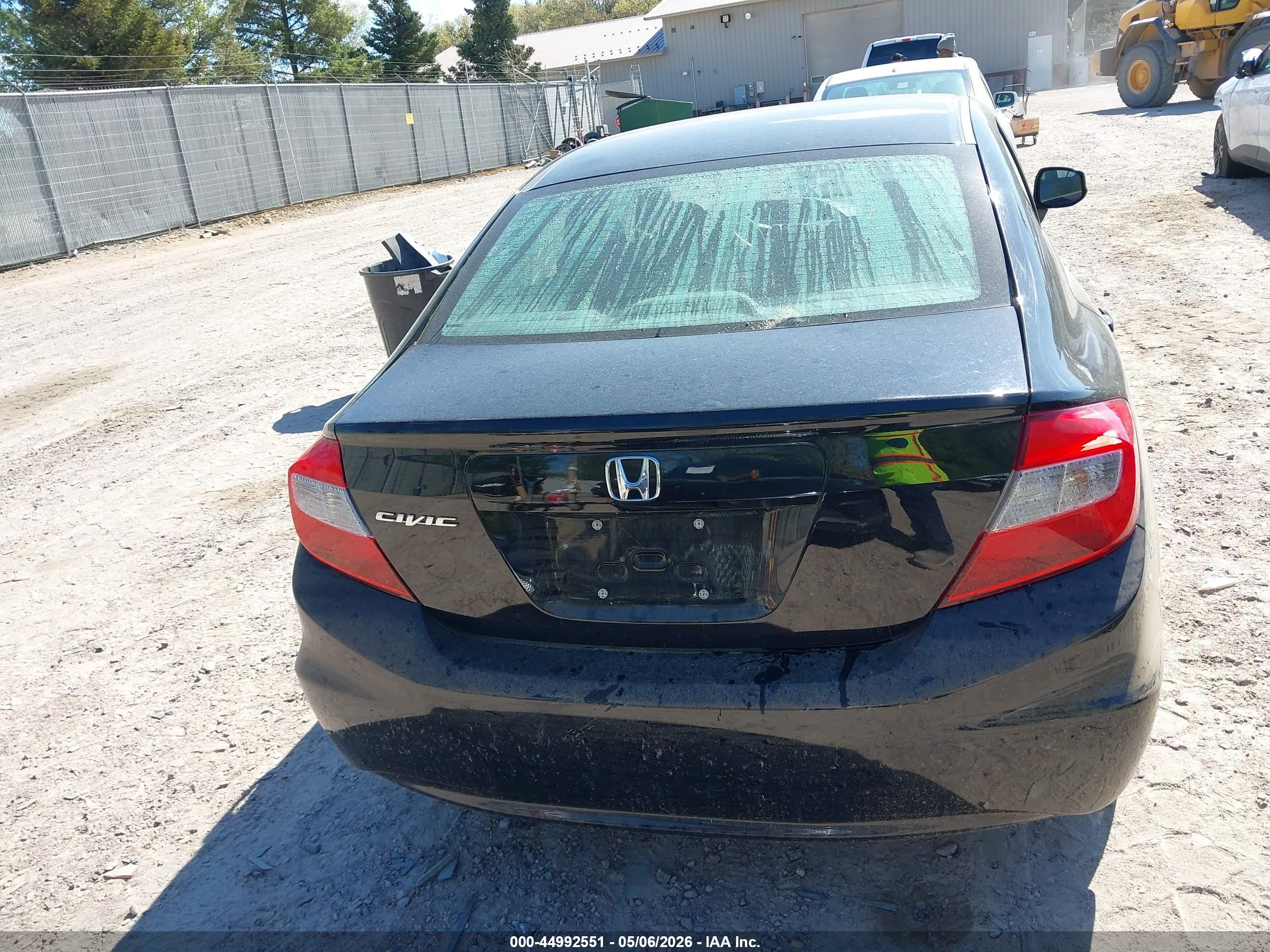 2012 Honda Civic Ex-l Black vin: 19XFB2F9XCE050101