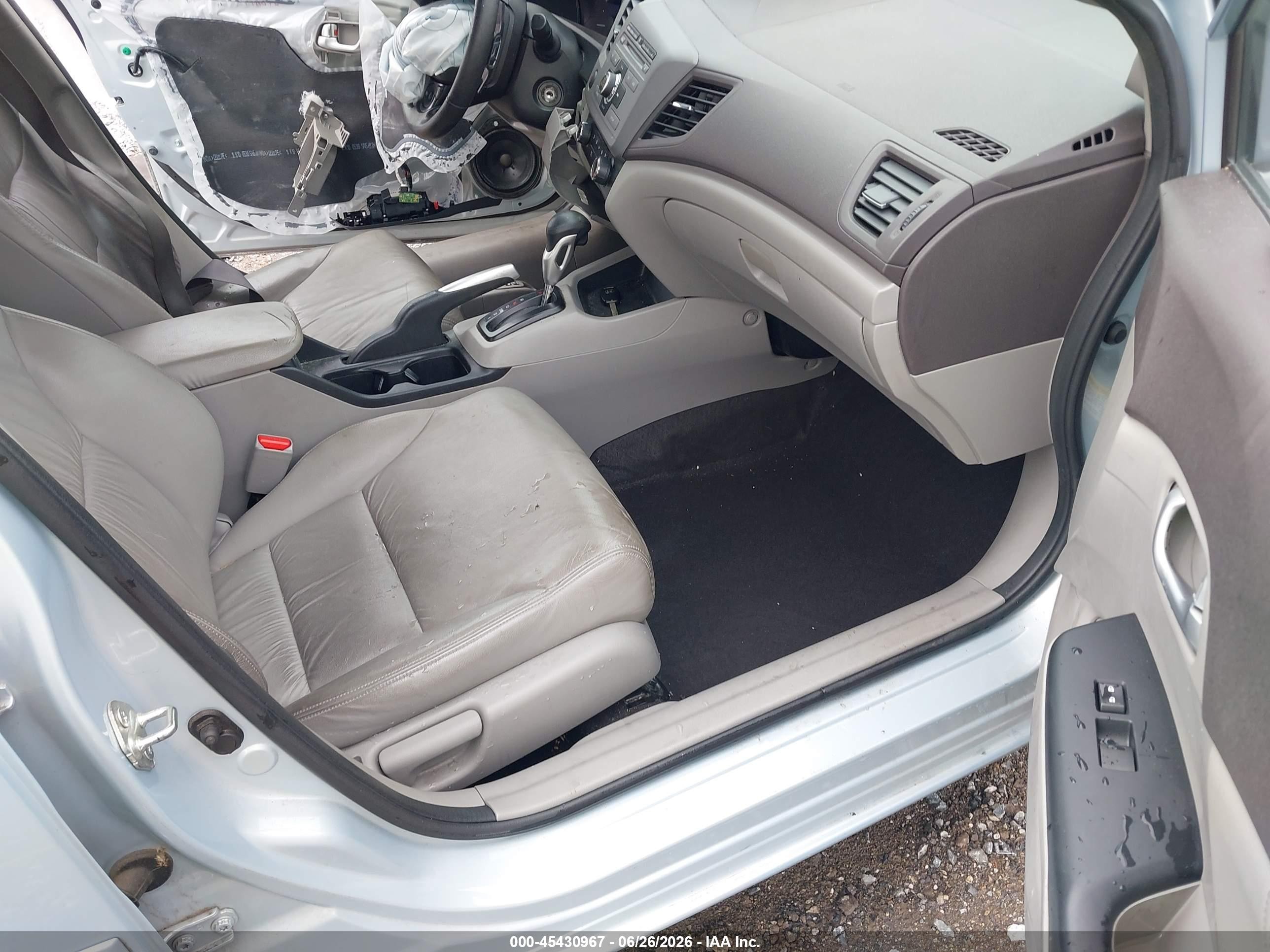 2012 Honda Civic Ex-l Синий vin: 19XFB2F9XCE331914