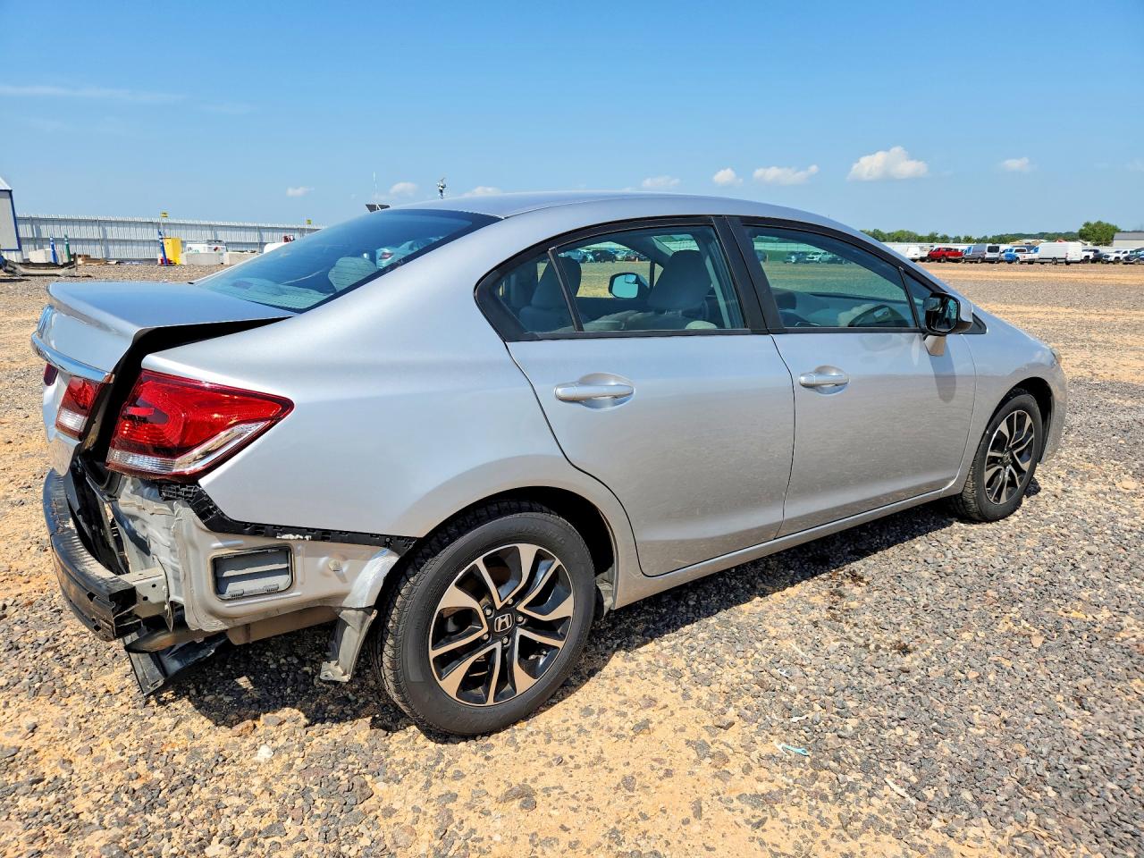 2013 Honda Civic Exl Silver vin: 19XFB2F9XDE043327