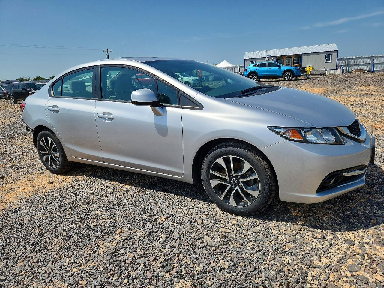 2013 Honda Civic Exl Silver vin: 19XFB2F9XDE043327
