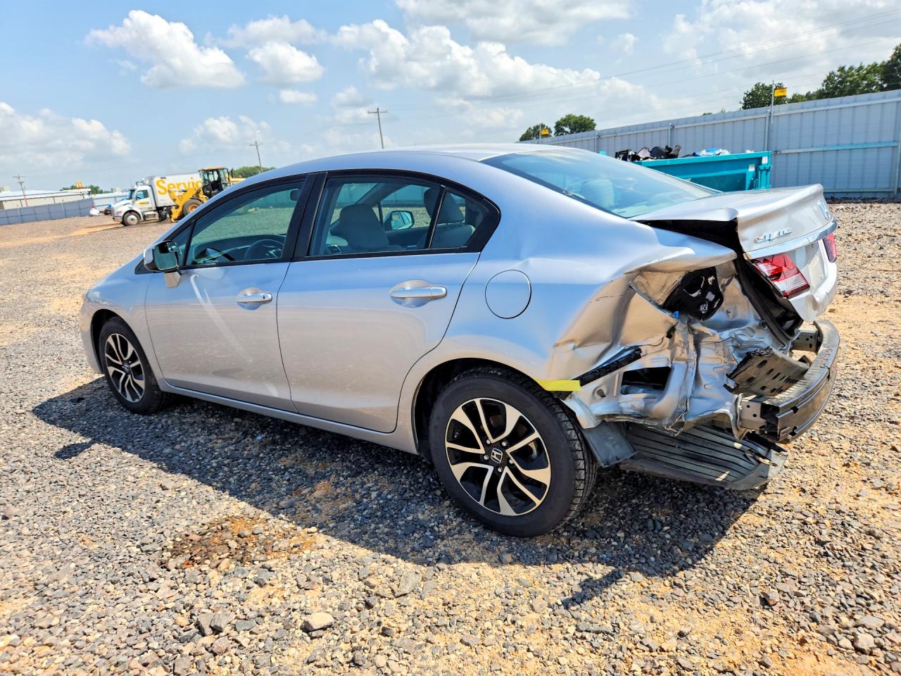 2013 Honda Civic Exl Silver vin: 19XFB2F9XDE043327