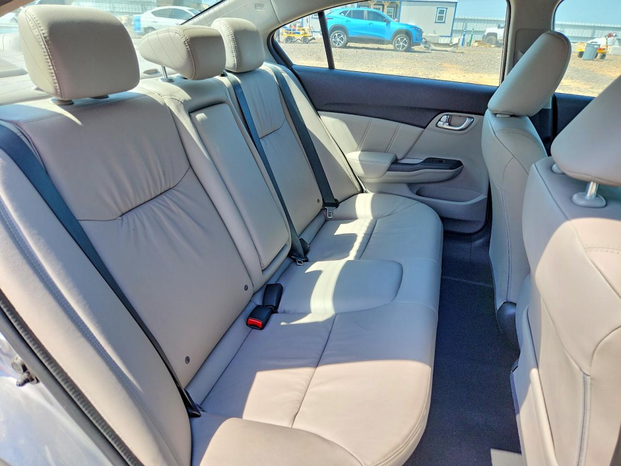 2013 Honda Civic Exl Silver vin: 19XFB2F9XDE043327