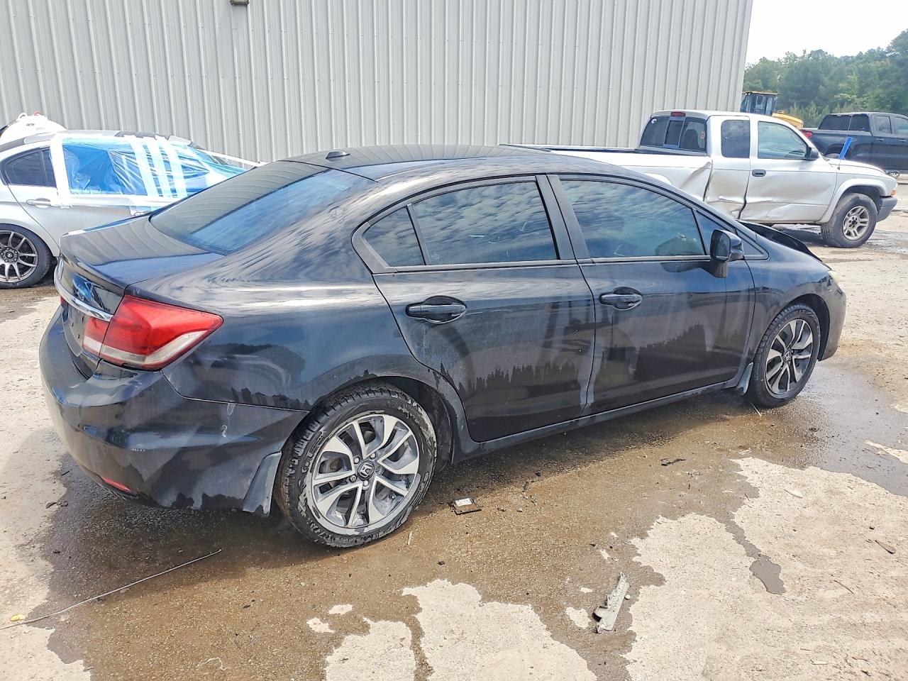 2013 Honda Civic Exl Black vin: 19XFB2F9XDE046535