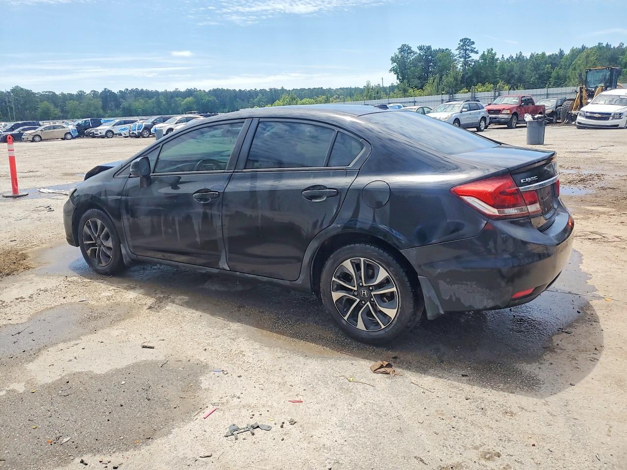 2013 Honda Civic Exl Black vin: 19XFB2F9XDE046535