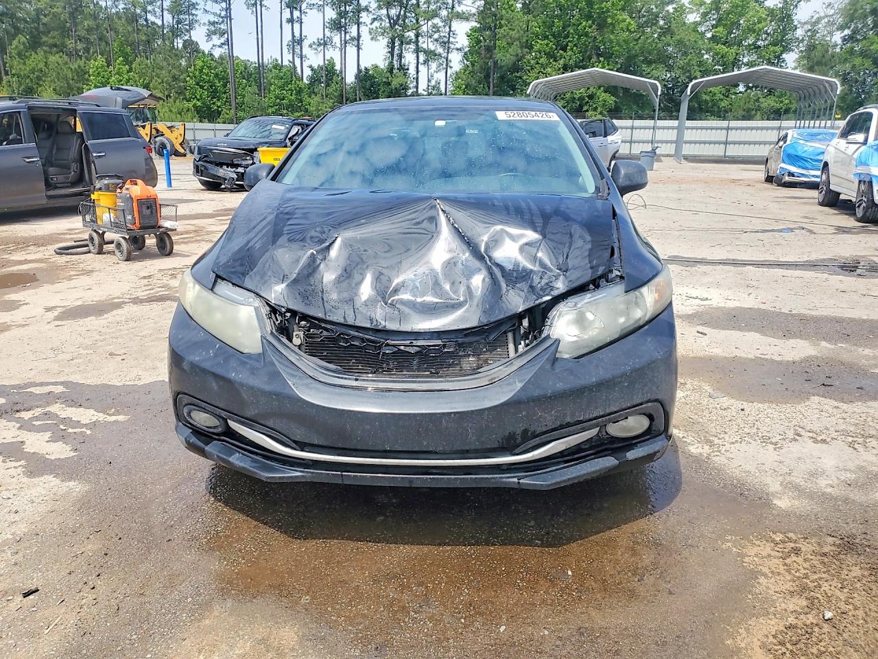 2013 Honda Civic Exl Black vin: 19XFB2F9XDE046535