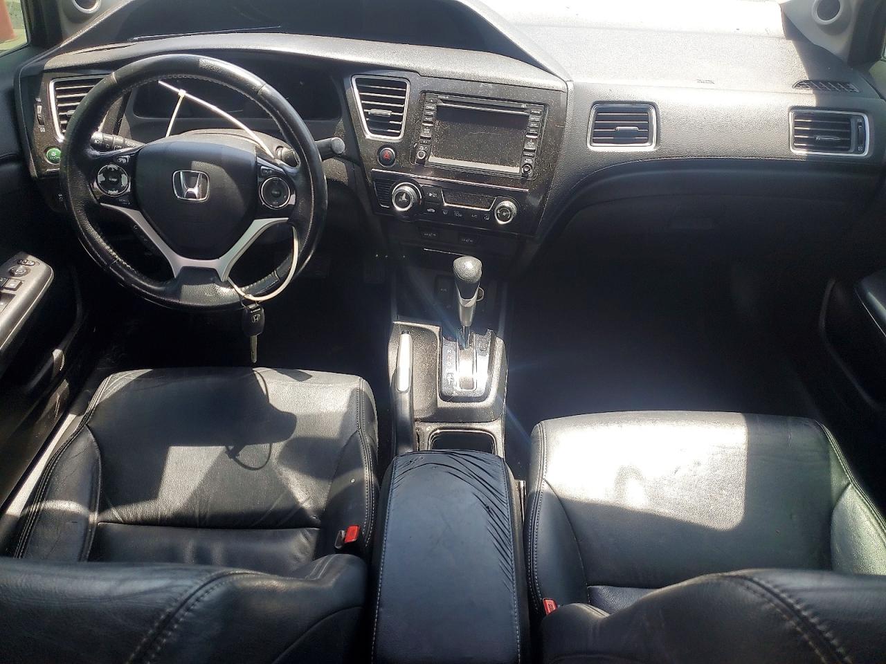 2013 Honda Civic Exl Black vin: 19XFB2F9XDE046535