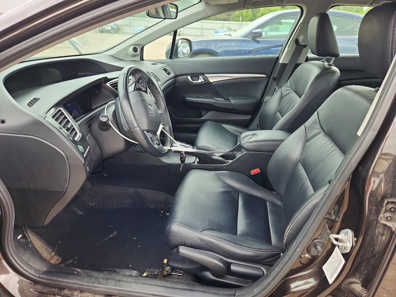 2013 Honda Civic Exl Charcoal vin: 19XFB2F9XDE055655