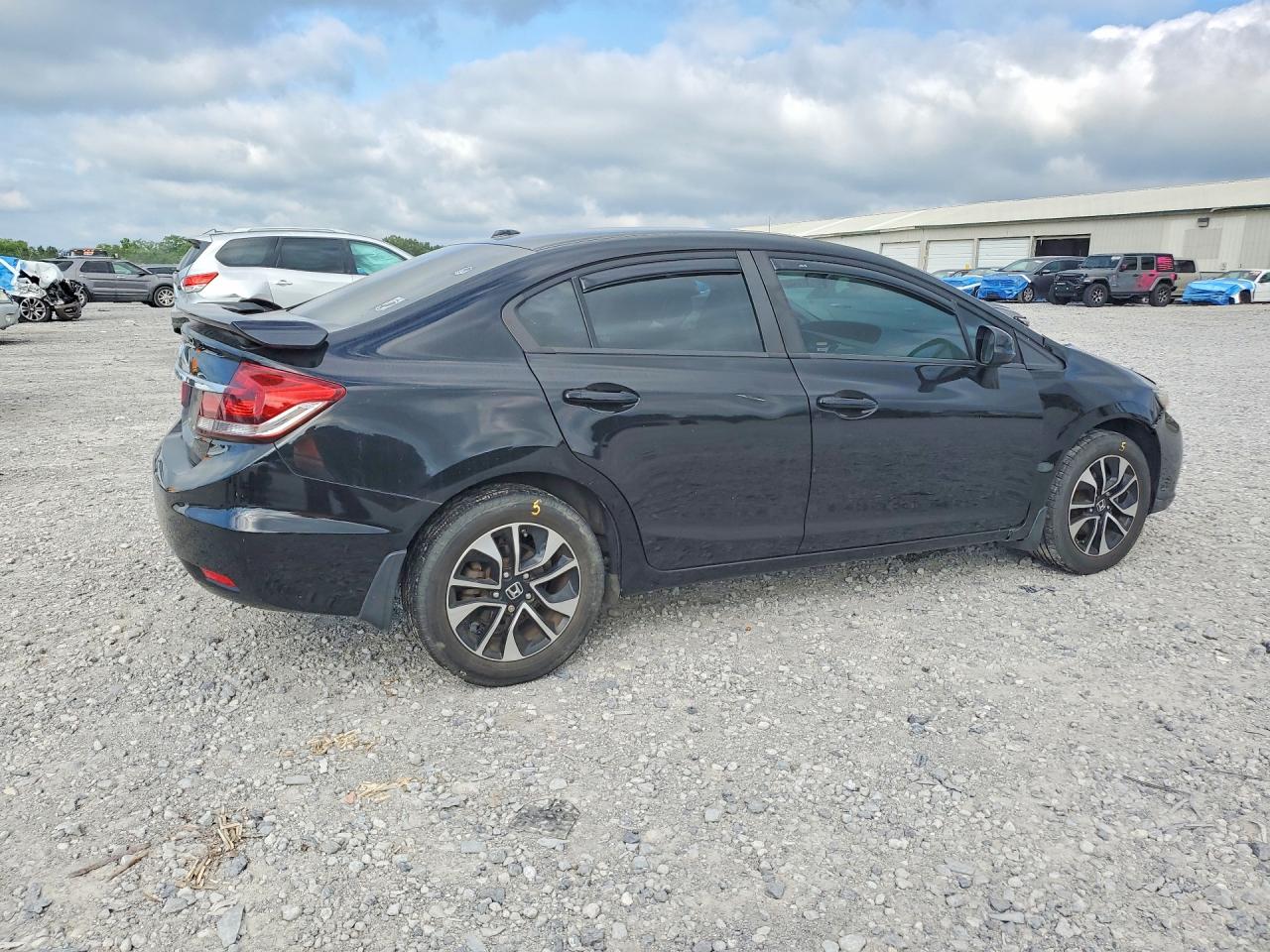 2013 Honda Civic Exl Black vin: 19XFB2F9XDE239395