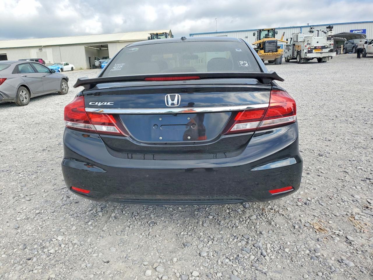 2013 Honda Civic Exl Black vin: 19XFB2F9XDE239395