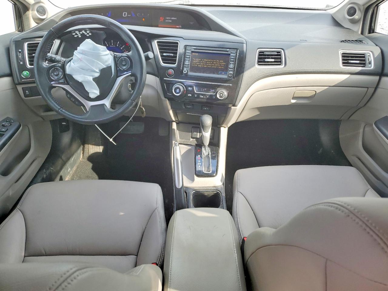 2013 Honda Civic Exl Black vin: 19XFB2F9XDE239395