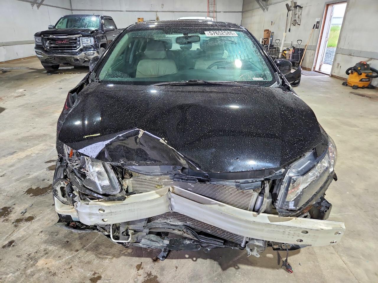 2014 Honda Civic Exl Black vin: 19XFB2F9XEE034516