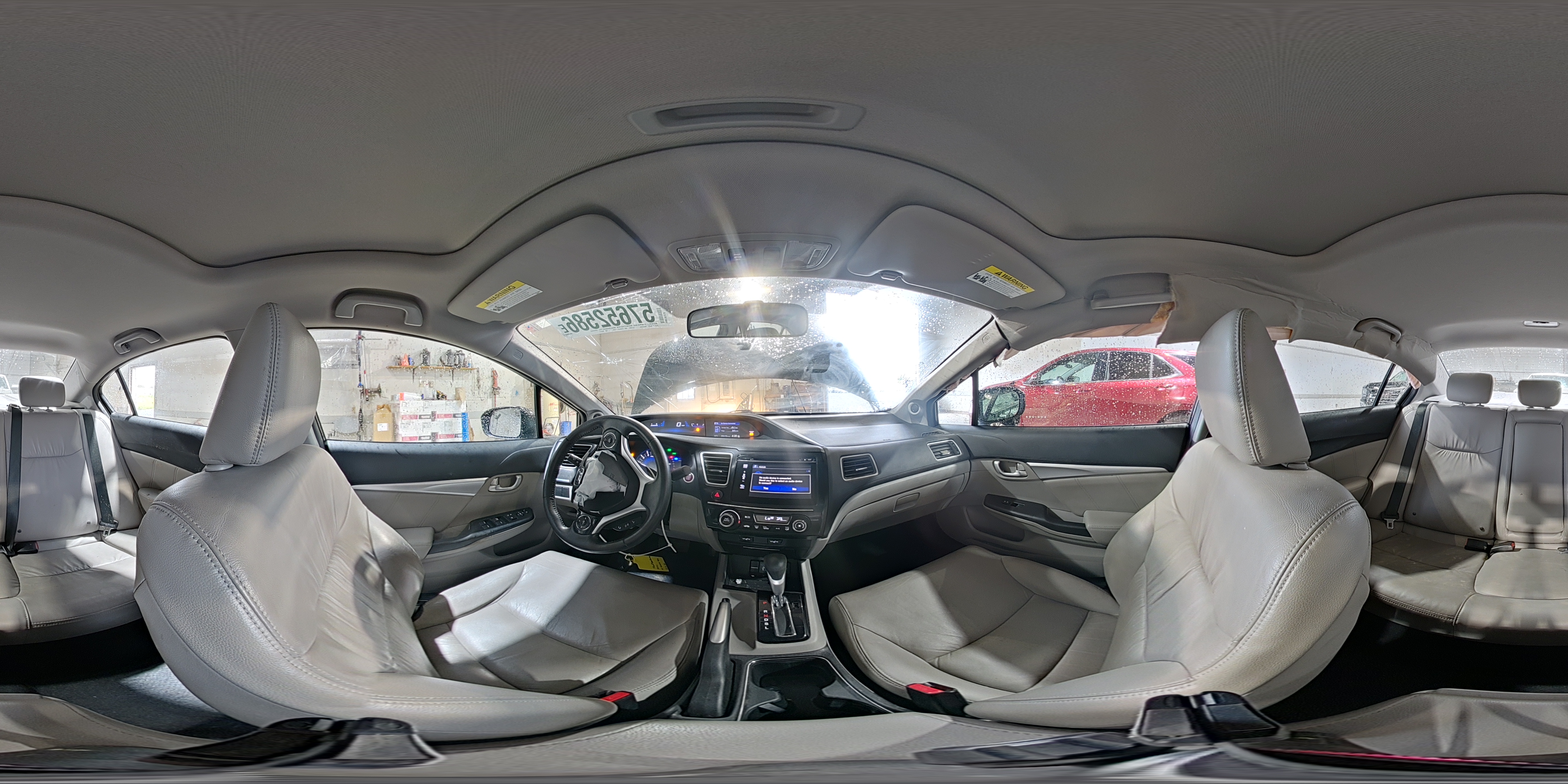 2014 Honda Civic Exl Black vin: 19XFB2F9XEE034516