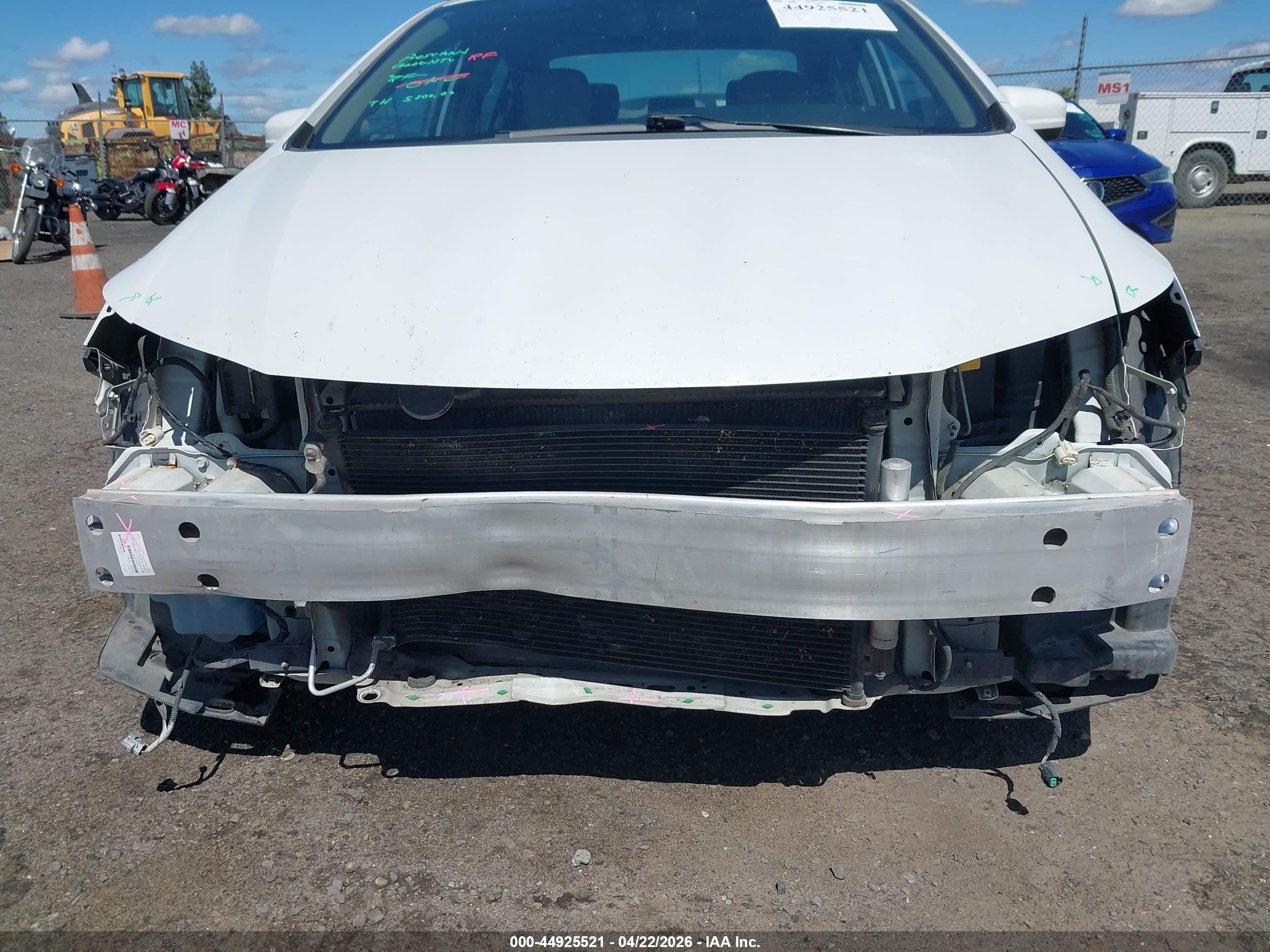 2014 Honda Civic Ex-l White vin: 19XFB2F9XEE204227