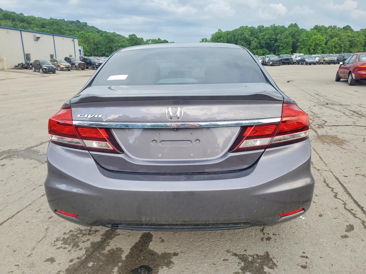 2015 Honda Civic Exl Gray vin: 19XFB2F9XFE103416