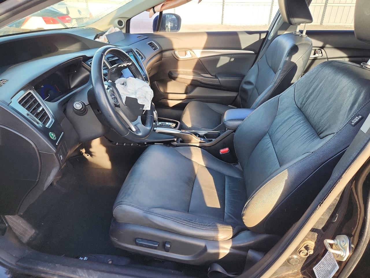 2015 Honda Civic Exl Black vin: 19XFB2F9XFE264980
