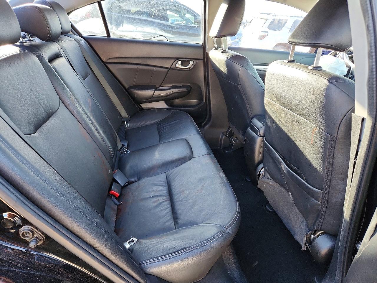 2015 Honda Civic Exl Black vin: 19XFB2F9XFE264980