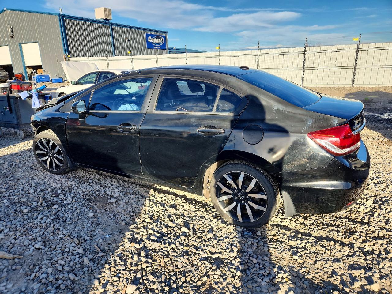 2015 Honda Civic Exl Black vin: 19XFB2F9XFE264980
