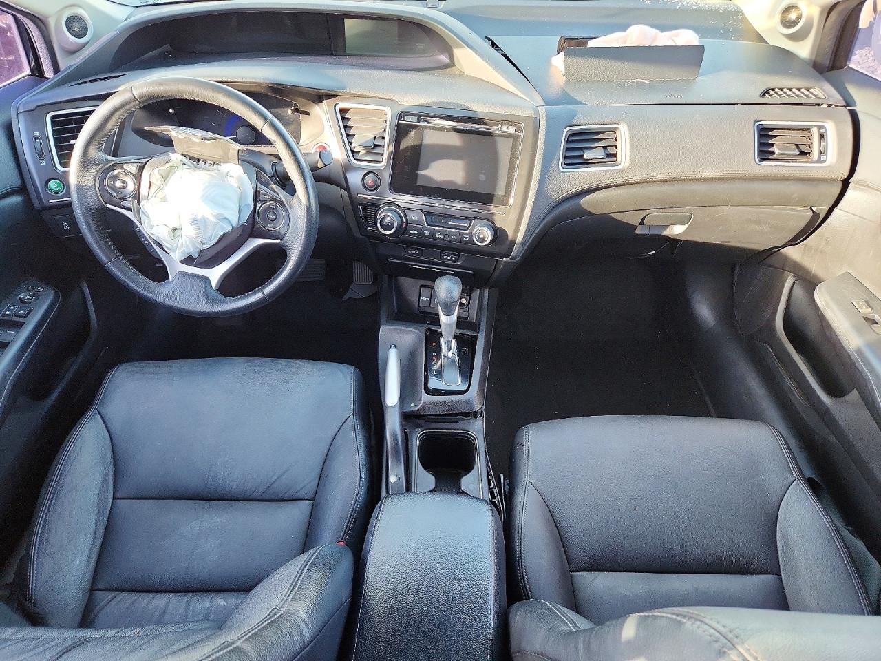 2015 Honda Civic Exl Black vin: 19XFB2F9XFE264980