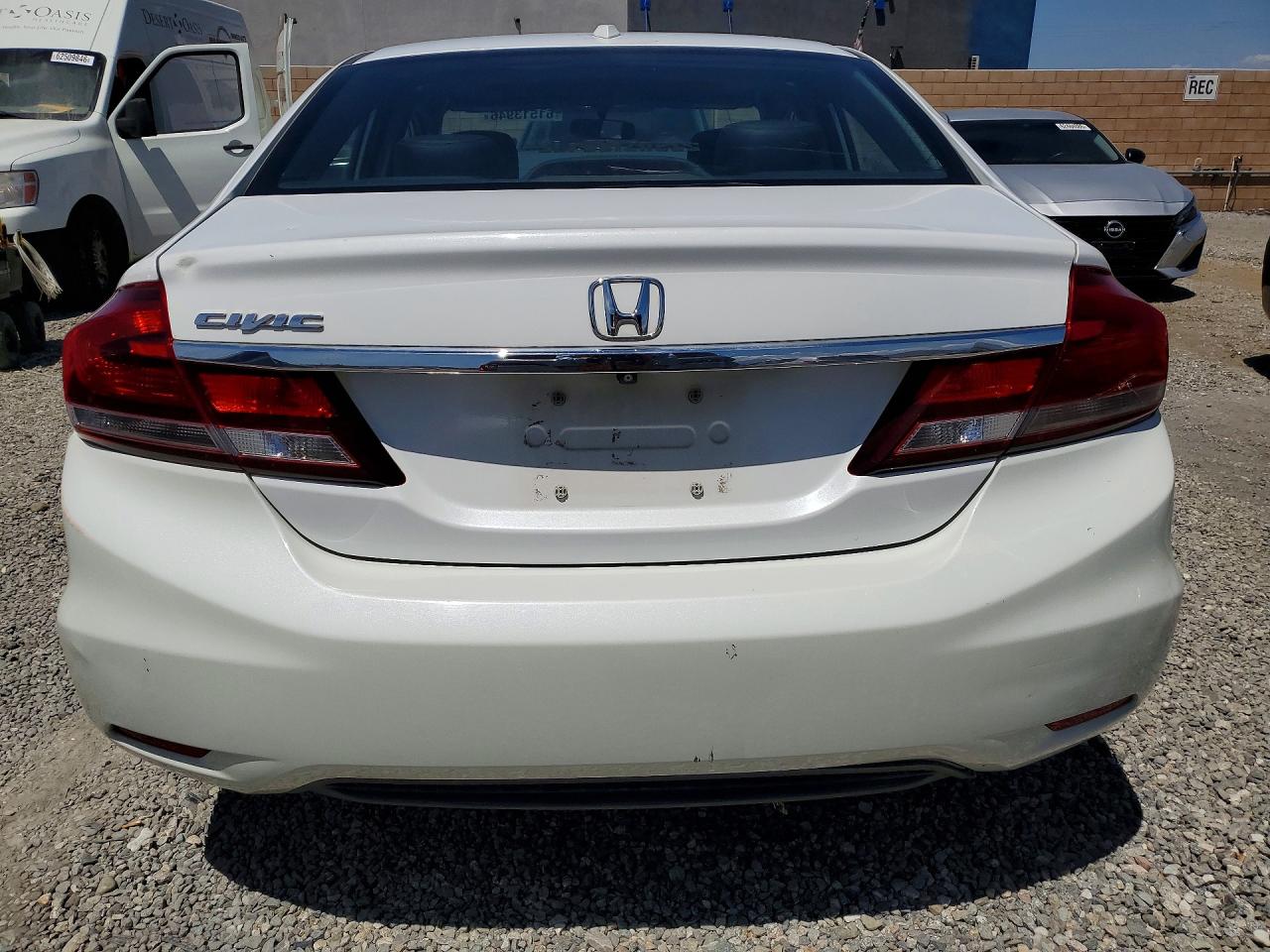 2015 Honda Civic Exl Белый vin: 19XFB2F9XFE270777