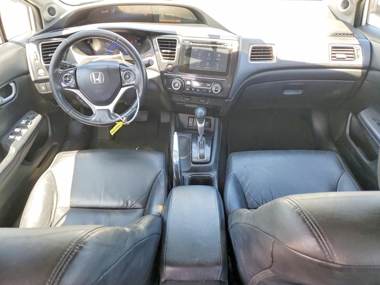 2015 Honda Civic Exl Белый vin: 19XFB2F9XFE270777