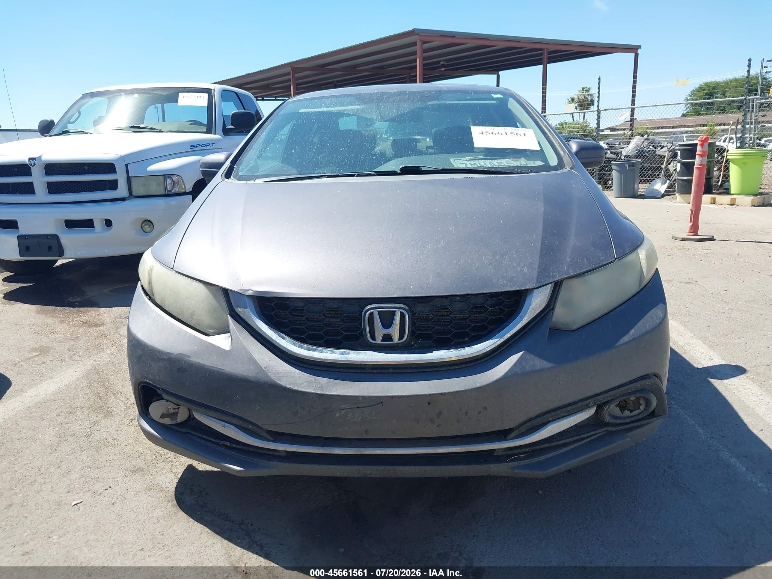 2015 Honda Civic Ex-l Gray vin: 19XFB2F9XFE288566