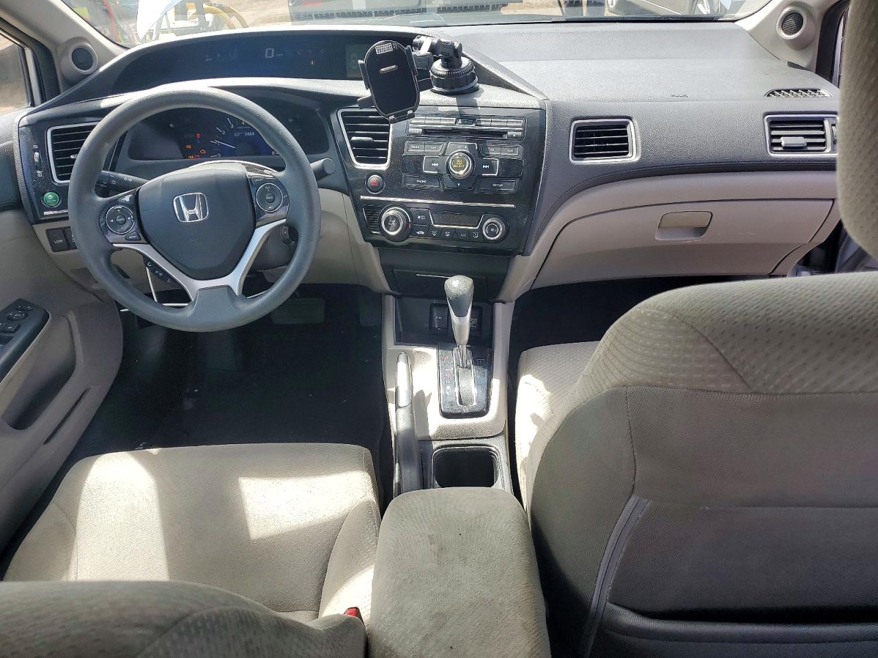 2013 Honda Civic Hybrid Gray vin: 19XFB4F20DE202189